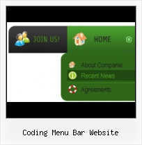 Horizontal Tab Menu Scripts menu tree example expand free