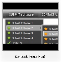 Flash Menu Mac Slider folding menu template