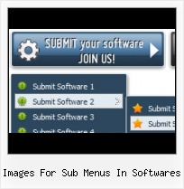 Rounded Menu rollover graphic navigation menu html