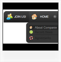 Javascript Menu Samples free templates with submenue