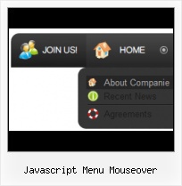 Javascript Rollover Menu free vertical menu bar html template
