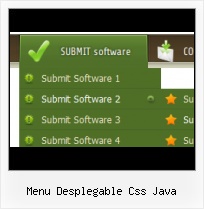 Web Menu Templates javascript submenu overlap