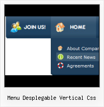 Free Javascript Menu Slider rounded corner vista submenus