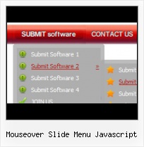 Vista Slidermenu tree list menu bar css