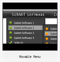Open Menu On Mouse Over Samples horizontal jumping menus