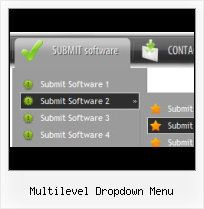 Expandable Javascript Menu slide submenu scrolling vertical accordion example