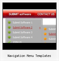 Horizontal Menu Template menu desplegable codigo free javascript