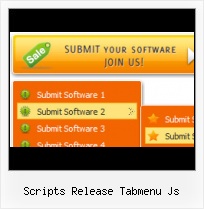 Javascript Menu Expandable horizontal menus simple green tabbed