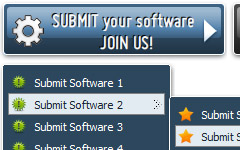 Jbutton Con Menu Desplegable Java css horizontal menu flash style