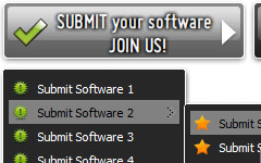 click to expand submenu accordion dom Rollover Menu Demo