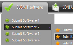 create vertical menus free software Ajax Menu Drop Down