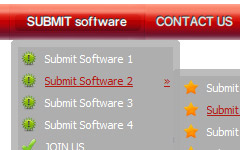 Menu Xml Js collapsible menu software