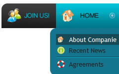 Color On Click Javascript Menu javascript resources tools flyout menu