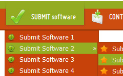 Animated Submenu xml menu tab code