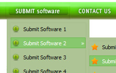 mouseover tree menu html Dhtml Horizontal Slide Menu