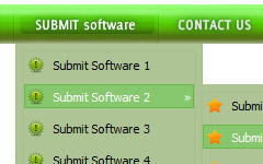 Javascript Menu Dynamique submenu buttun in html