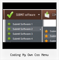 Css Java Menus hover css menu animated