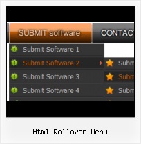 Menu Mouseover Javascript example horizontal sliding menu websites