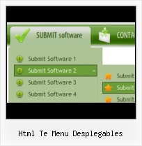 Top Slide Menu Script scroll menu links