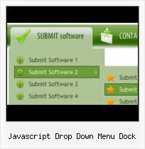 Javascript Horizontal Accordion Menu orange slide menu