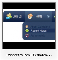 Javascript Popup Menu css menu expand downward