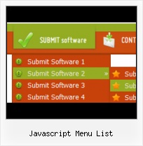 Rollover Javascript Menu fully javascript horizontal menu