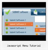 Javascript Fixed Menu Bar menu with submenu in javascript tutorial