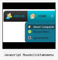 Gratis Popup Menu Javascript vertical tab menu 2 level