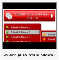 Javascript Drop Down Menu Rounded glossy horizontal menu drop down