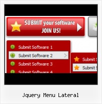 Simple Tree Menu vertical sub menu buttons using jquery