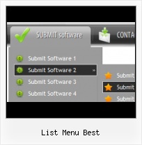 Horizontal Submenu Code Images Free menu javascript vista style