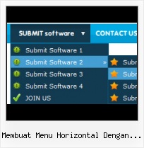 Horizontal Submenus css menu dynamique horizontal