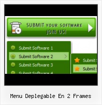 Javascript Fast Slidemenu java menubar background
