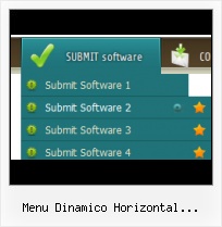 Javascript Dynamic Horizontal Menu css floating menu location
