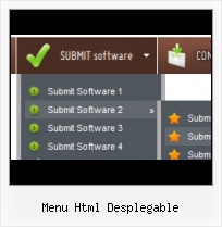 Free Dynamic Menus With Php Templates submenu tree example