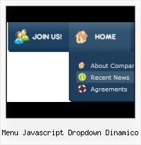 Cascade Menu javascript onclick popup menu