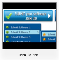 Slide Down Menu Java template slidebar menu