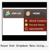 Javascript Exemples De Menu rollover menu flash
