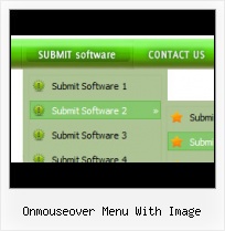 Horizontal Javascript Menu free download submenu on mouseover