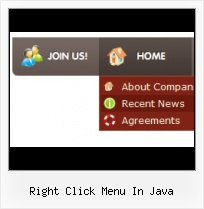 Horizontal Sliding Menu Bar menus em java com codigo