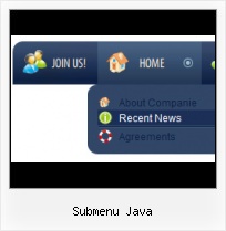 Horizontal Submenu javascript xml accordion icon menu