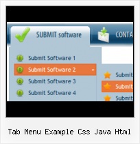 Html Menu Collapse mouseover expandable menu