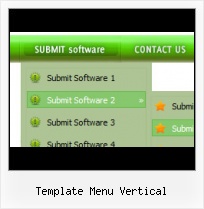 Javascript Menu Template horizontal menu slide scroll flash