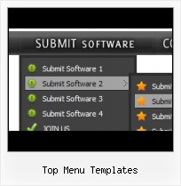 Top Menu Javascript current vertical floating menu jquery