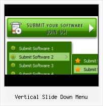 Tab Top Menu slide down menu html
